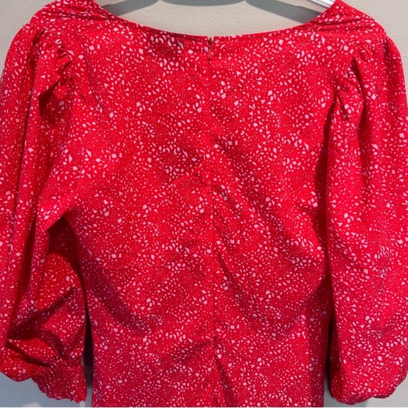 ASOS Design Red Dress Size 8 Cute! - Picture 10 of 13